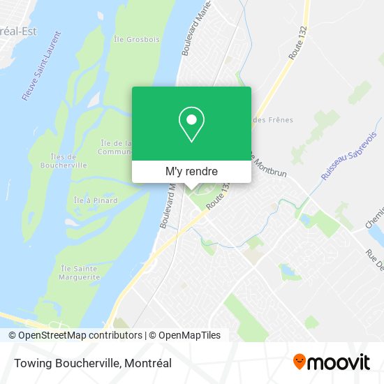 Towing Boucherville plan