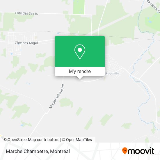 Marche Champetre plan