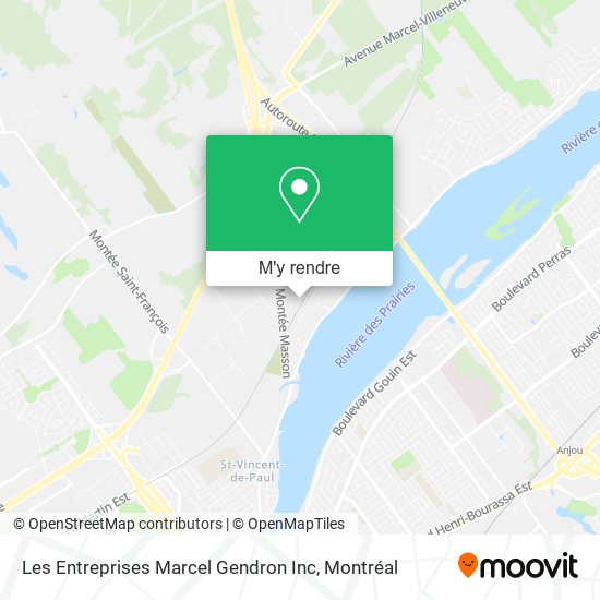 Les Entreprises Marcel Gendron Inc plan