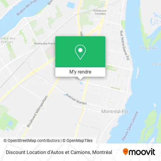 Discount Location d'Autos et Camions plan