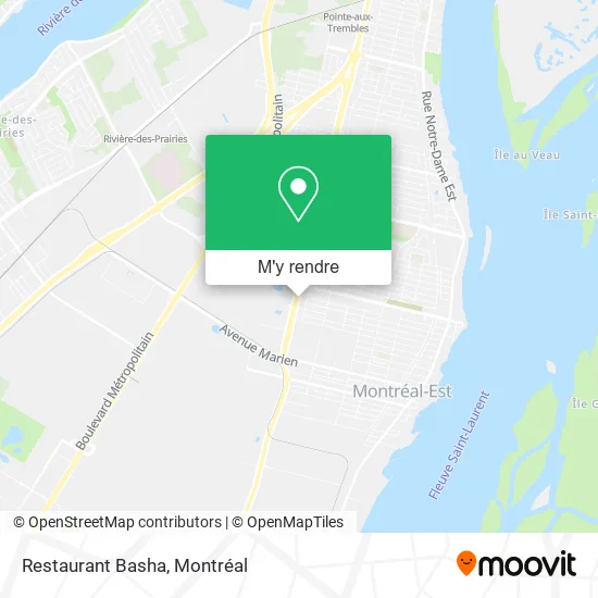 Restaurant Basha plan