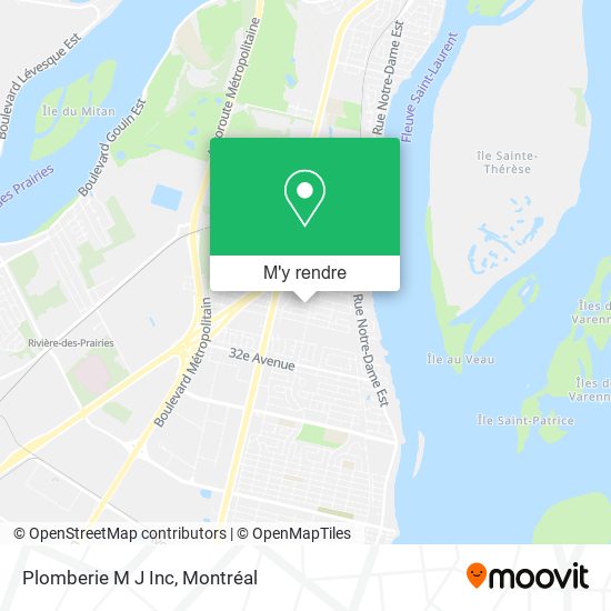 Plomberie M J Inc plan