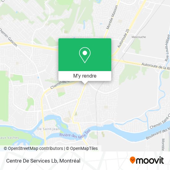 Centre De Services Lb plan