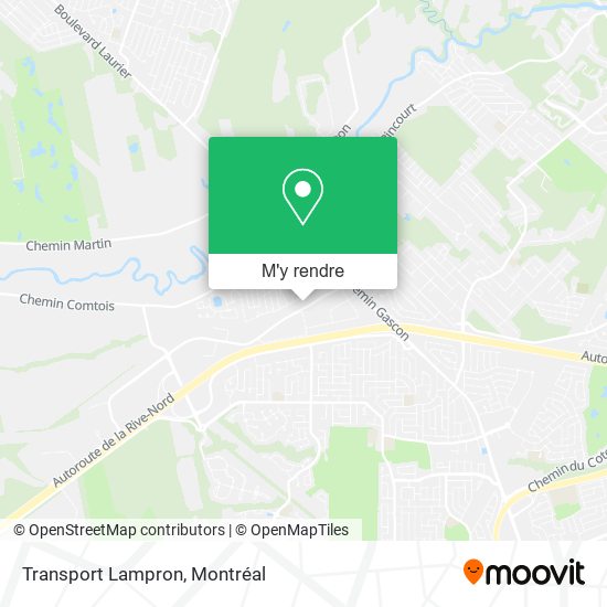Transport Lampron plan