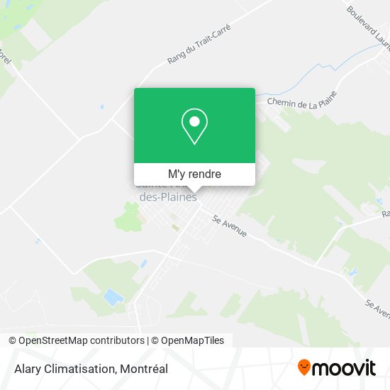 Alary Climatisation plan