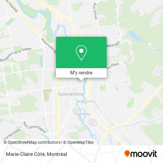 Marie-Claire Côté plan