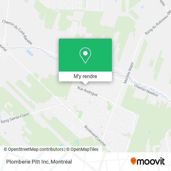 Plomberie Pitt Inc plan