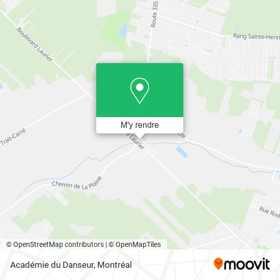 Académie du Danseur plan