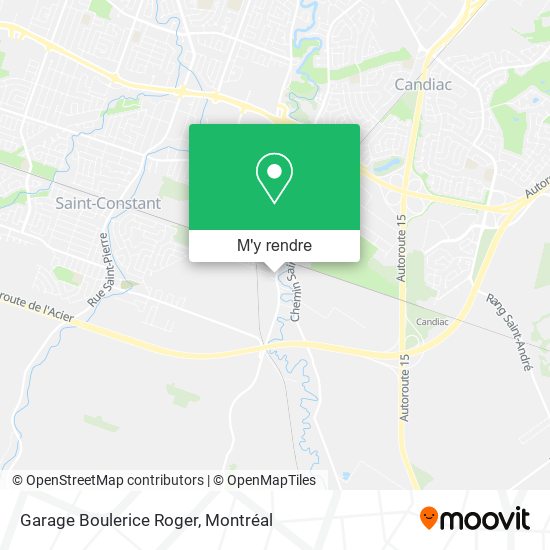 Garage Boulerice Roger plan