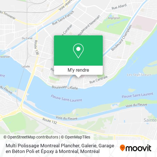 Multi Polissage Montreal Plancher, Galerie, Garage en Béton Poli et Époxy à Montréal plan