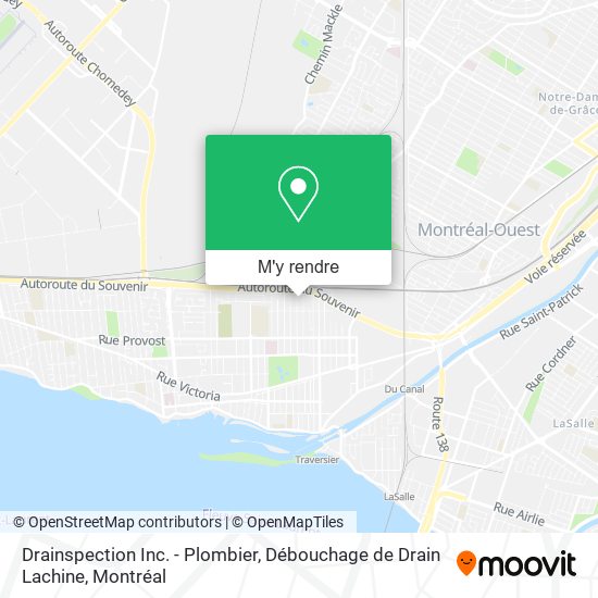 Drainspection Inc. - Plombier, Débouchage de Drain Lachine plan