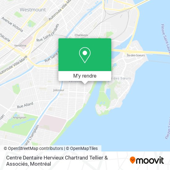 Centre Dentaire Hervieux Chartrand Tellier & Associés plan