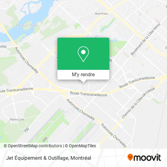 Jet Équipement & Outillage plan