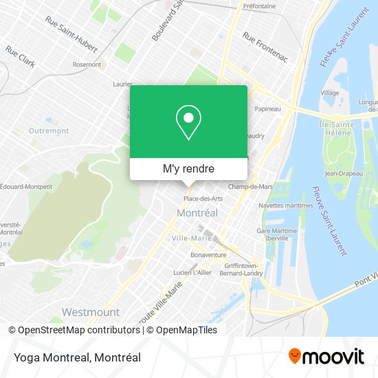 Yoga Montreal plan