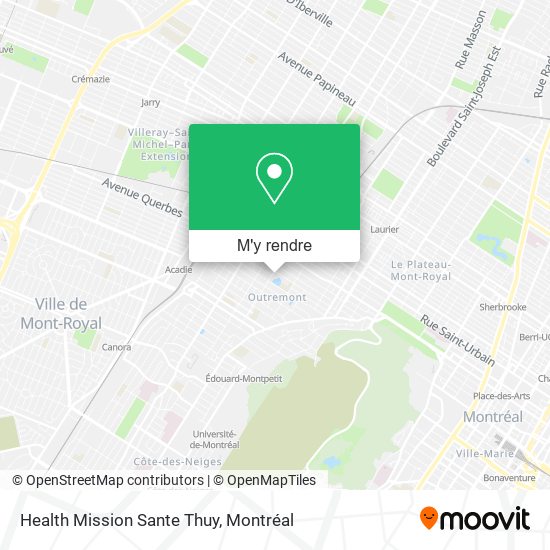 Health Mission Sante Thuy plan