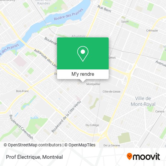 Prof Électrique plan