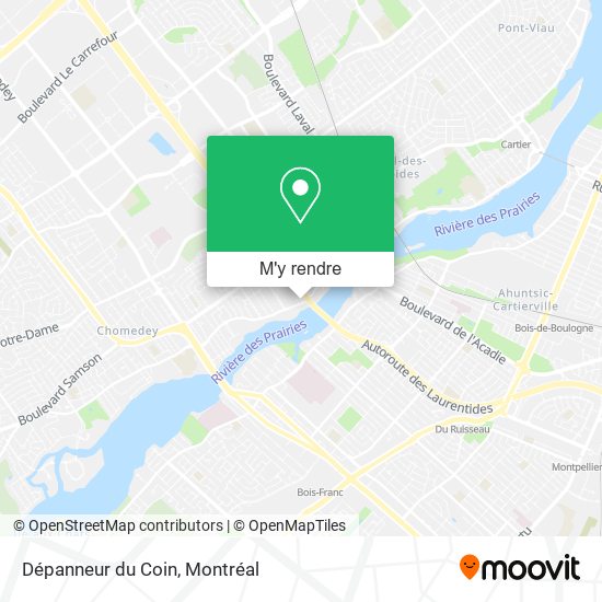 Dépanneur du Coin plan
