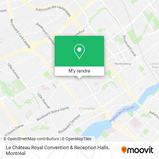 Le Château Royal Convention & Reception Halls plan