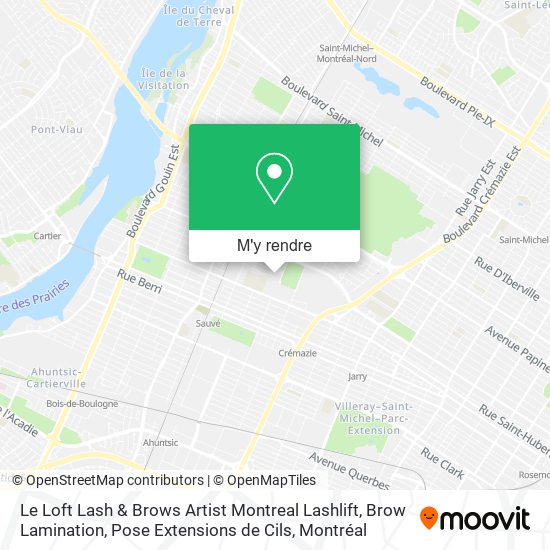 Le Loft Lash & Brows Artist Montreal Lashlift, Brow Lamination, Pose Extensions de Cils plan