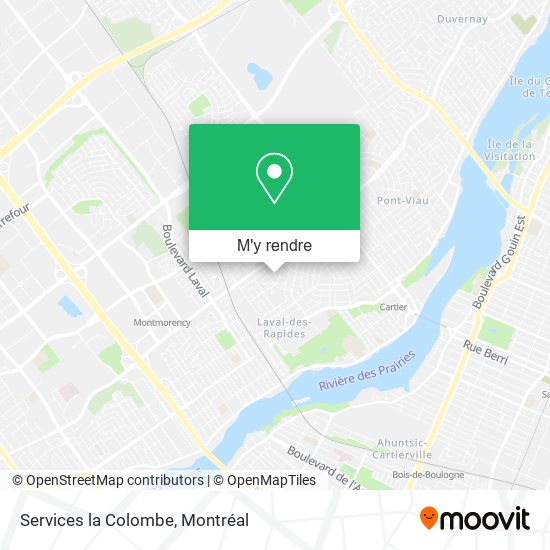 Services la Colombe plan