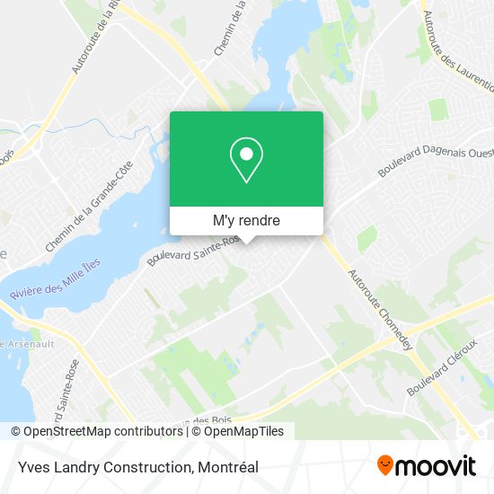Yves Landry Construction plan