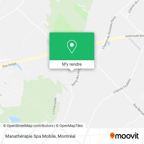 Manathérapie Spa Mobile plan