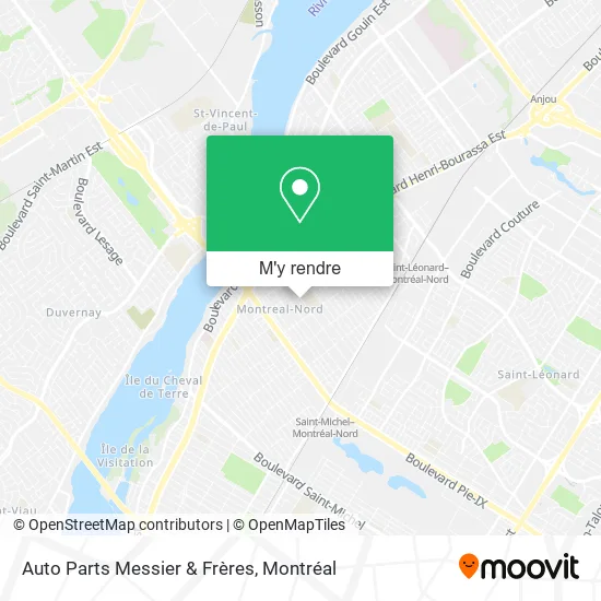 Auto Parts Messier & Frères plan