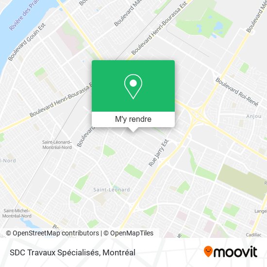 SDC Travaux Spécialisés plan