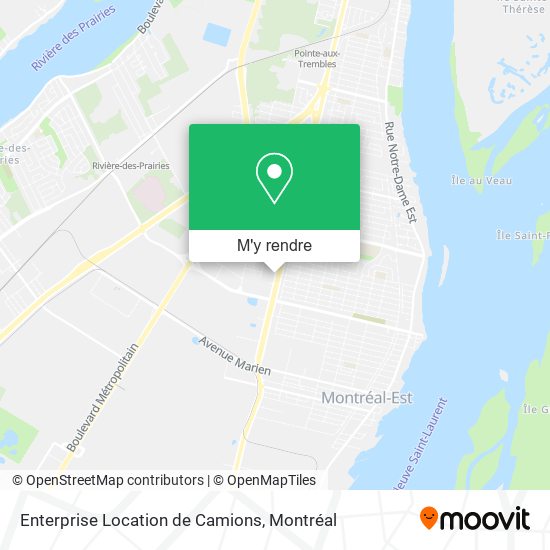 Enterprise Location de Camions plan