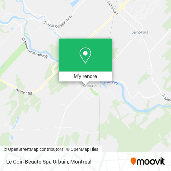 Le Coin Beauté Spa Urbain plan