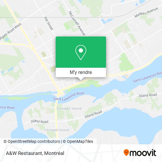 A&W Restaurant plan