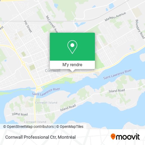 Cornwall Professional Ctr plan