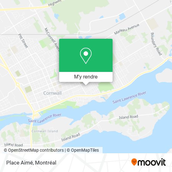 Place Aimé plan