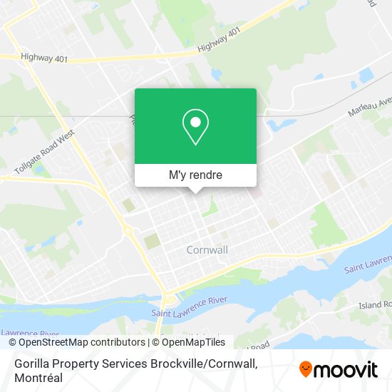 Gorilla Property Services Brockville / Cornwall plan