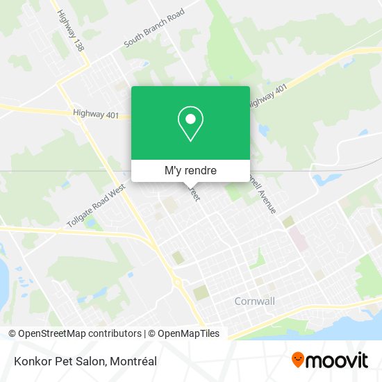 Konkor Pet Salon plan