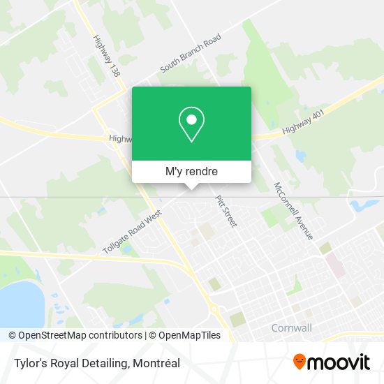 Tylor's Royal Detailing plan