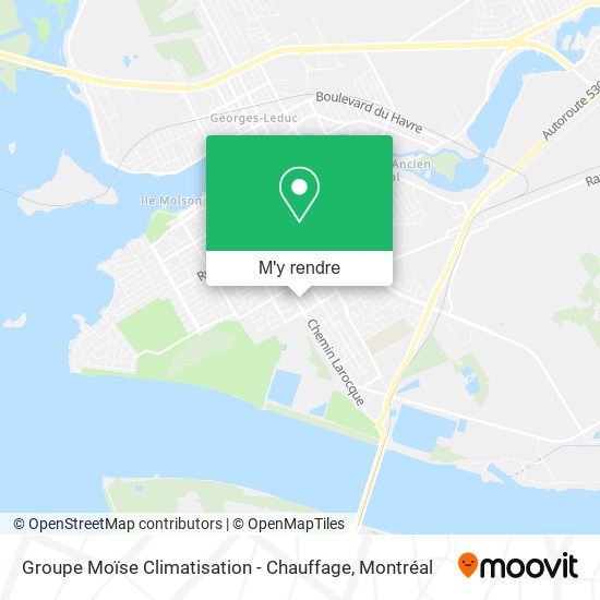 Groupe Moïse Climatisation - Chauffage plan