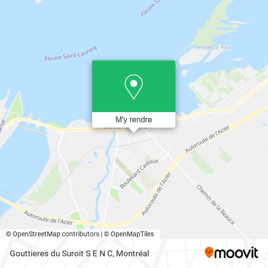 Gouttieres du Suroit S E N C plan
