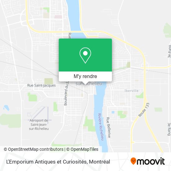 L'Emporium Antiques et Curiosités plan
