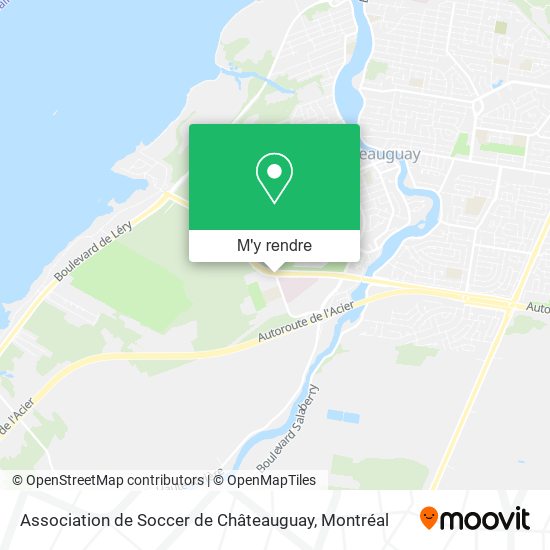 Association de Soccer de Châteauguay plan