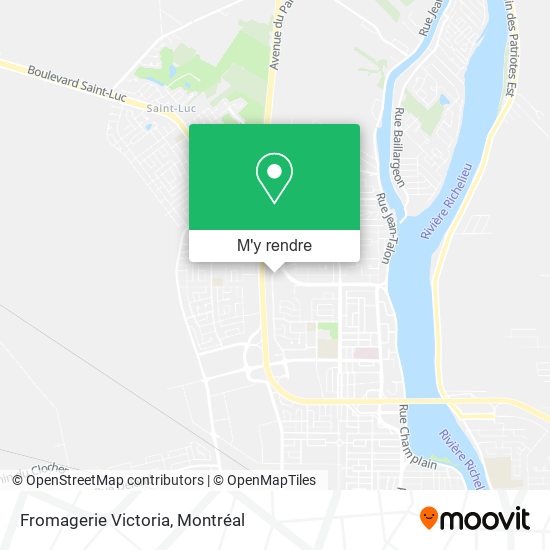 Fromagerie Victoria plan