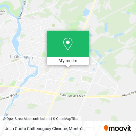 Jean Coutu Châteauguay Clinique plan
