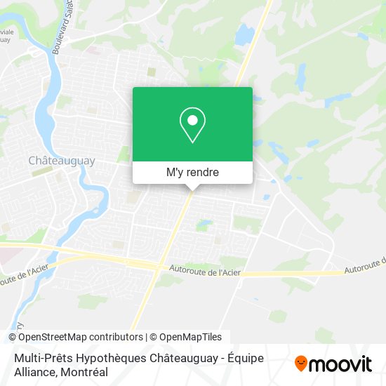 Multi-Prêts Hypothèques Châteauguay - Équipe Alliance plan