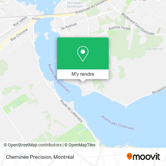 Cheminée Precision plan