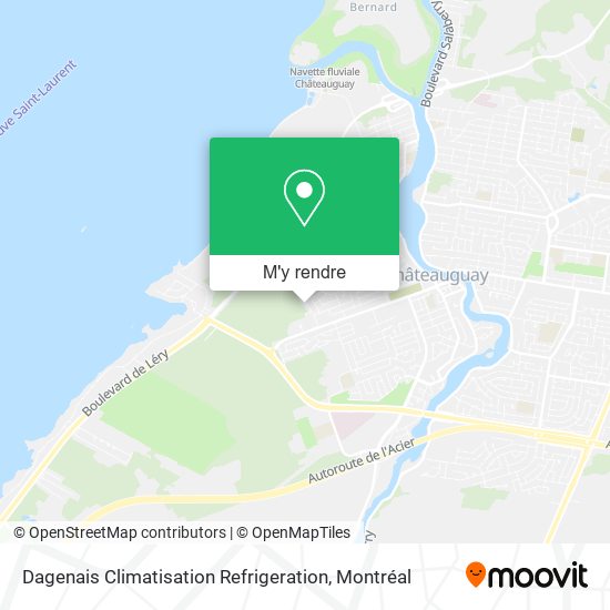 Dagenais Climatisation Refrigeration plan