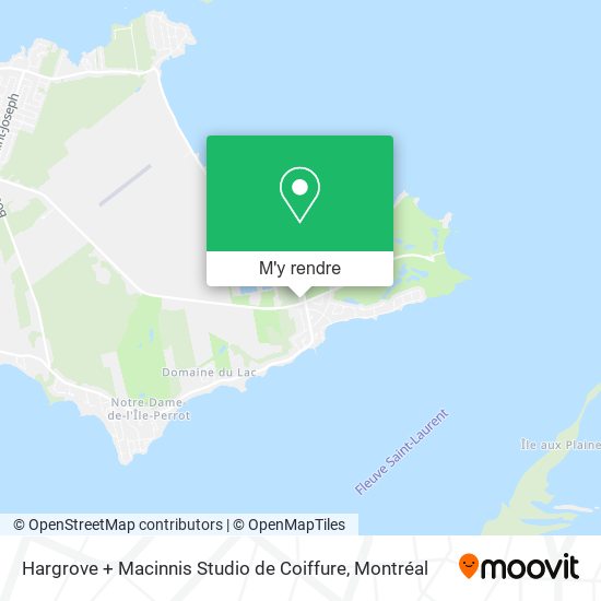 Hargrove + Macinnis Studio de Coiffure plan
