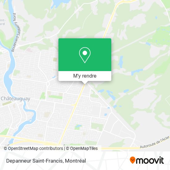 Depanneur Saint-Francis plan