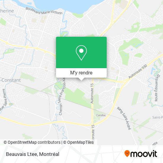 Beauvais Ltee plan