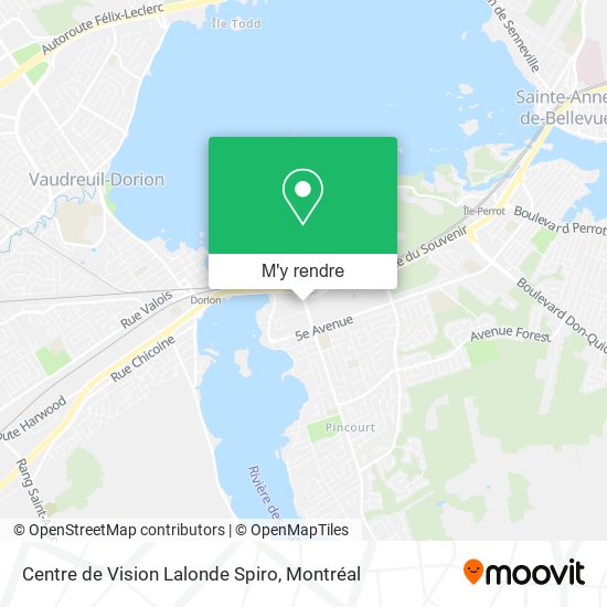 Centre de Vision Lalonde Spiro plan