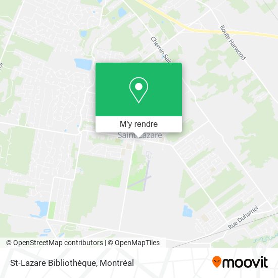 St-Lazare Bibliothèque plan